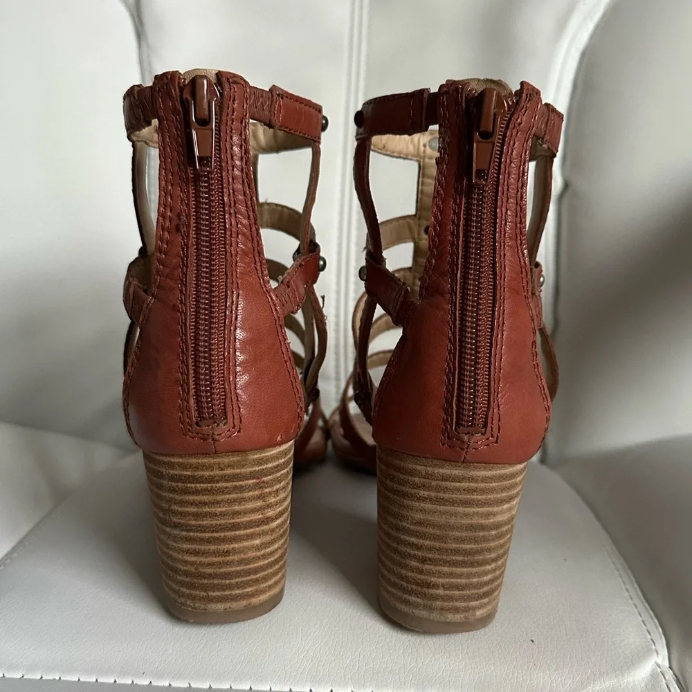 Lucky Brand “Lizbethe” Caged Sandal - Size 8. - Picture 3 of 8